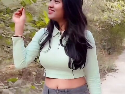 Indian wild wifey Savita heads for a walk roughly the Jungle with her step-brother-in-law, her spouse, and Shova. When Shova and Savita's hubby heads about collect meatpipe, the cuckold wifey Savita tempts her stepbro-in-law and has bang-out with him roug